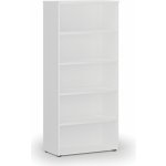 Primo Kancelářský regál WHITE, 1781 x 800 x 420 mm, bílá – Sleviste.cz