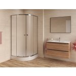 čtvrtkruh 90x90 cm SAT Project SIKOMUS90CRCH – Zboží Dáma