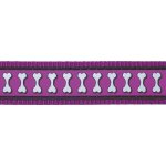 Red Dingo vodítko přepínací Bones reflexní – Zboží Dáma