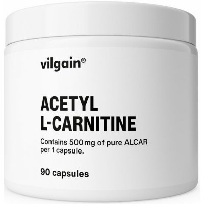 Vilgain Acetyl L-Carnitine 90 kapslí – Zboží Dáma