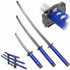 Meč pro bojové sporty Chladné Zbraně Sada samurajských mečů "BLUE - ADVANCED"