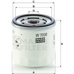 W 7008 MANN-FILTER Olejový filtr – Hledejceny.cz
