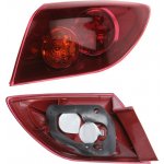 ZADNÍ SVĚTLO, LAMPA PRAVÉ HATCHBACK MAZDA 3 (BK), 10.03-07.09 OE: BP4K51150E, BP4K51150D DEPO – Hledejceny.cz