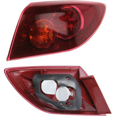 ZADNÍ SVĚTLO, LAMPA PRAVÉ HATCHBACK MAZDA 3 (BK), 10.03-07.09 OE: BP4K51150E, BP4K51150D DEPO – Hledejceny.cz