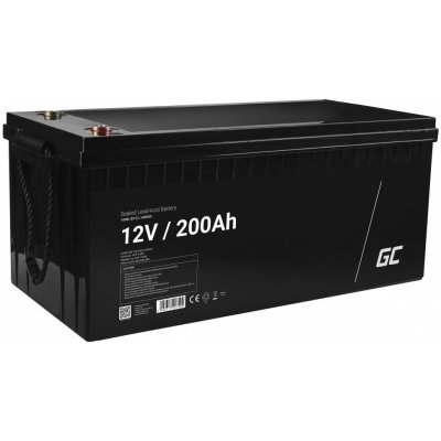 Green Cell 12V 200Ah AGM33 – Sleviste.cz