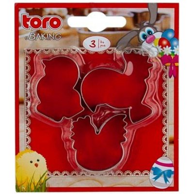 TORO VYKRAJOVÁTKA VELIKONOČNÍ 3KS KOHOUT,SLEPICE,KUŘE_hamashop – Hledejceny.cz