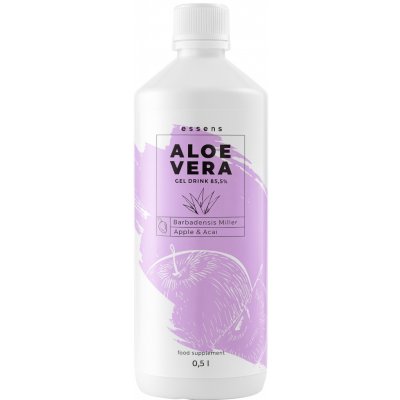 Essens Aloe Vera 99.5% Gel Drink jablko + acai 500 ml – Hledejceny.cz