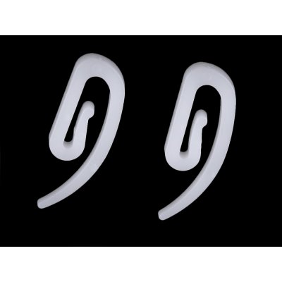 Plastový šnekový háček na záclony bílá 100ks – Hledejceny.cz