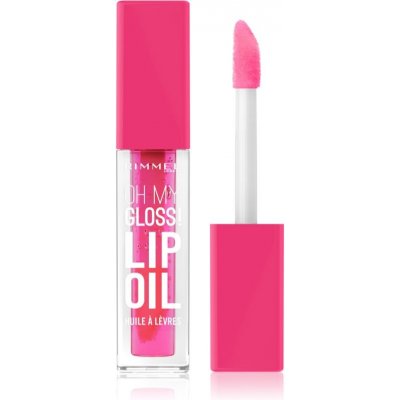 Rimmel Oh My Gloss! Lip Oil olej na rty s hydratačním účinkem 003 Berry Pink 4,5 ml – Sleviste.cz