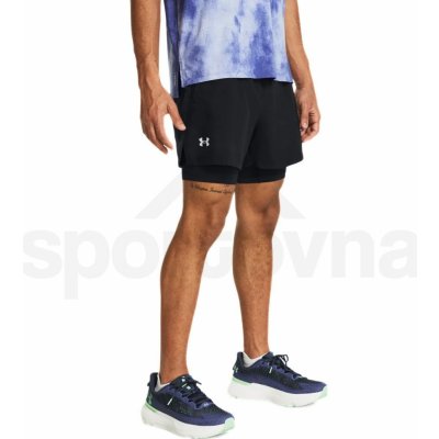 Under Armour kraťasy UA LAUNCH 5'' 2-IN-1 SHORTS M 1382640-001 black – Zboží Mobilmania