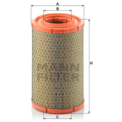 MANN FILTER Vzduchový filtr C 16 182 – Hledejceny.cz