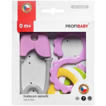 PROFIBABY Baby chrastítko špendlík + osmička