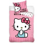 Carbotex 14120 Povlečení Hello Kitty růžové 140x200 70x90 – Hledejceny.cz