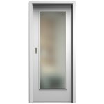 Sapeli Elegant Komfort M40 posuvné bílá pór 60 x 197 cm Satináto bílé – Hledejceny.cz