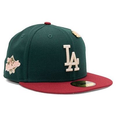 New Era 59FIFTY MLB "Leaf Drop" WS Patch New York Yankees Green / White