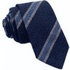 Kravata Modrá kravata Blažek Stripe