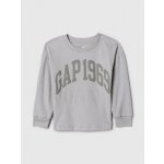 GAP Baby tričko s logem Šedá – Sleviste.cz