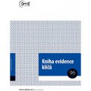 Optys 1243 kniha evidence klíčů 100listů