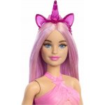 Barbie Jednorožec s dlouhými růžovými vlasy HRR13 – Sleviste.cz