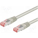 Goobay 93701 Patch S/FTP Kat. 6a RJ45 vidlice z obou stran lanko Cu – Zboží Živě