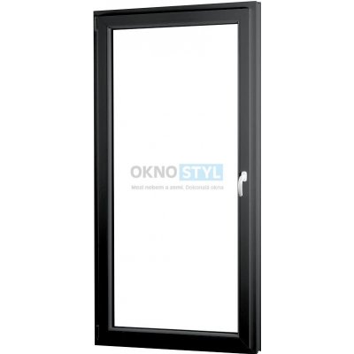 OKNOSTYL.cz REHAU Smartline+ jednokřídlé levé Bílá/Antracit 95 x 208 cm – Hledejceny.cz