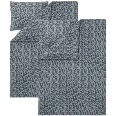 Livarno povlečení Renforcé modrá 140x200 70x90 – Hledejceny.cz