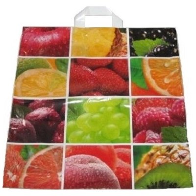 Press Igelitová taška 45 x 50 cm Ovoce 1 kus – Zboží Mobilmania