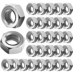 QZKJQDD 80 kusů šestihranných matic M5, nerezová ocel Šestihranné matice M5, robustní a odolné – Hledejceny.cz