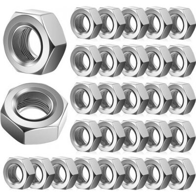QZKJQDD 80 kusů šestihranných matic M5, nerezová ocel Šestihranné matice M5, robustní a odolné – Hledejceny.cz