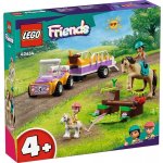 LEGO® Friends 42634 Přívěs pro přepravu koní a poníků – Zboží Mobilmania