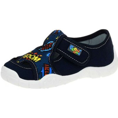 PEON dětská obuv MI/018 AF modrá – Zboží Dáma