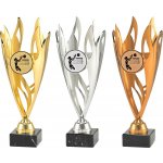 VIZINGR Volejbal poháry žena ET444-20 ET444-20/29 cm stříbro – Sleviste.cz