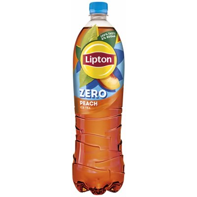 Lipton Zero Ice Tea Peach 1,5 l – Zboží Mobilmania