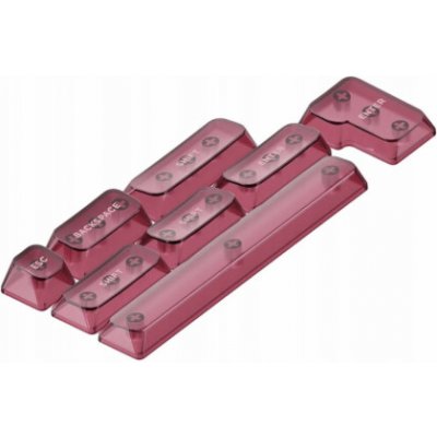 Nuphy Crystal Keycaps mSA PC Inca Rose – Zboží Živě