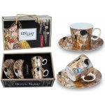 Carmani Šálek s podšálkem espresso Gustav Klimt 2 x 125 ml – Hledejceny.cz