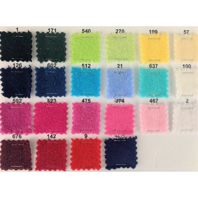 Jednolícní froté Délka role: 40 - 50 metrů – Hledejceny.cz