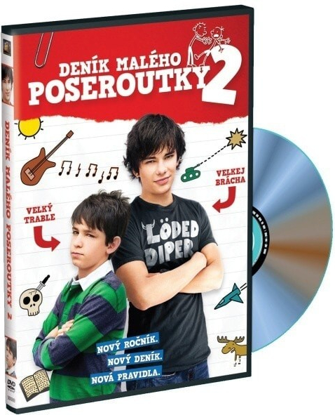 Deník malého poseroutky 2 DVD