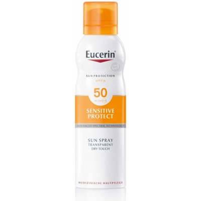Eucerin Sun transparentni sprej dry touch SPF50 200 ml – Hledejceny.cz