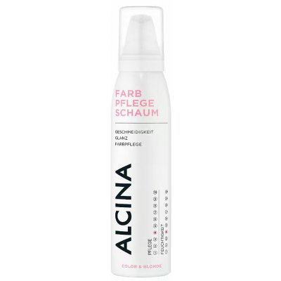 Alcina Color & Blonde Colour Care Foam ošetřující pěna pro barvené a melírované vlasy 150 ml – Hledejceny.cz
