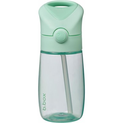 B.Box Láhev na pití s brčkem Junior 380 ml Spearmint – Zboží Dáma