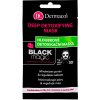 Pleťová maska Dermacol Black Magic Tissue Detoxifying Mask textilní detoxikační maska 15 ml