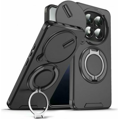 Camslide Stand obal, Xiaomi Redmi Note 14 Pro Plus 5G, černý – Zboží Živě