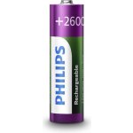 Philips AA 2600mAh 4ks R6B4B260/10 – Zboží Živě