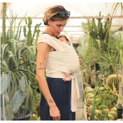 Neko slings Neko Stretchy Wrap Sling Sand – Hledejceny.cz