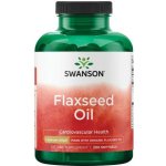 Swanson Flaxseed Oil 200 gelových tablet – Hledejceny.cz