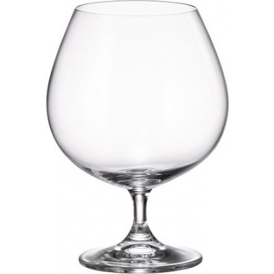Crystal Bohemia Sklenice na koňak COLIBRI 6 x 690 ml – Zboží Mobilmania