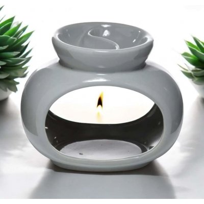 Eden Keramická aroma lampa Ovál bílá – Zbozi.Blesk.cz