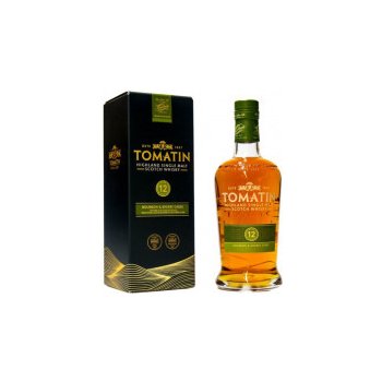 Tomatin Whisky 12y 43% 1 l (tuba)