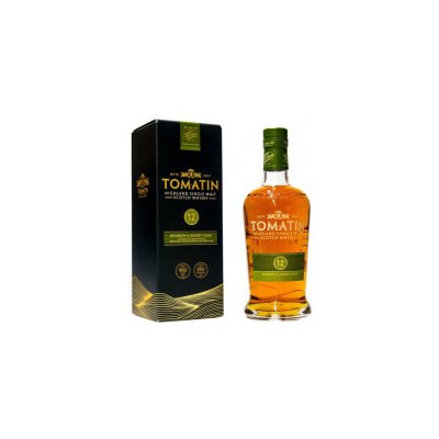 Tomatin Whisky 12y 43% 1 l (tuba)