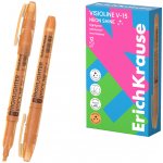 ErichKrause Visioline V-15 Neon Shine s třpytkami oranžový – Hledejceny.cz